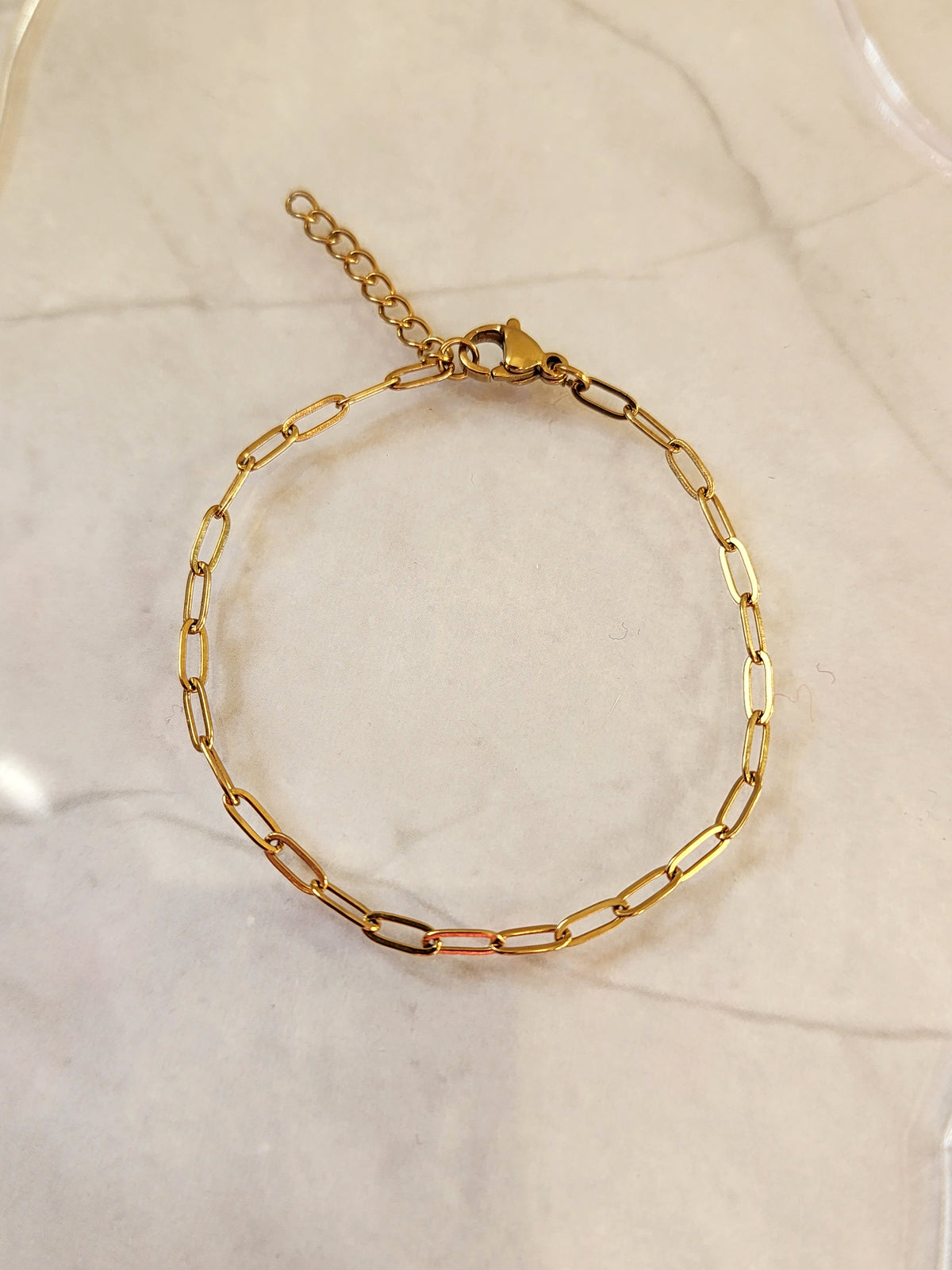 Paperclip Chain Bracelet